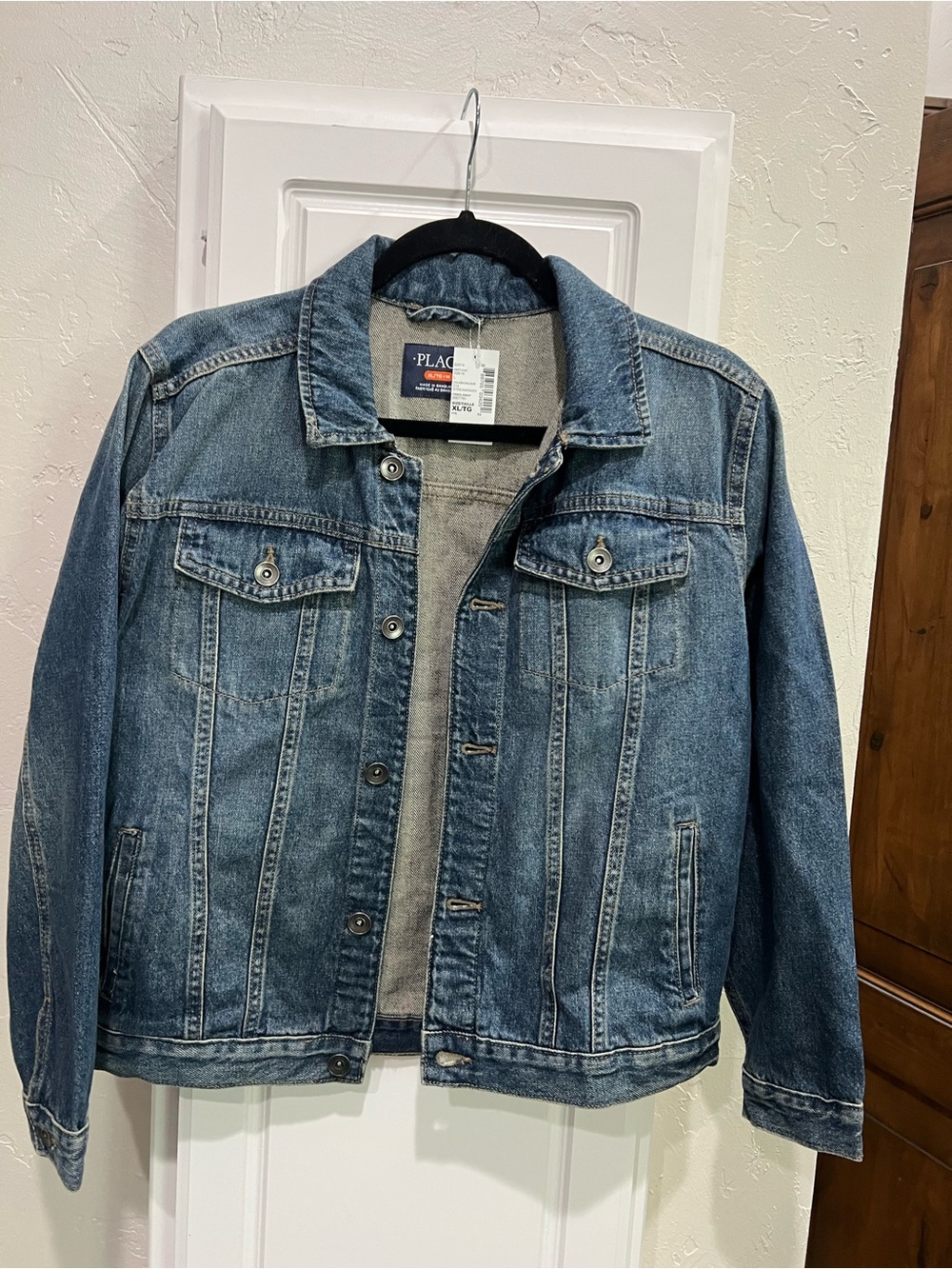 The Children's Place Streamwash Denim Jacket - Blue